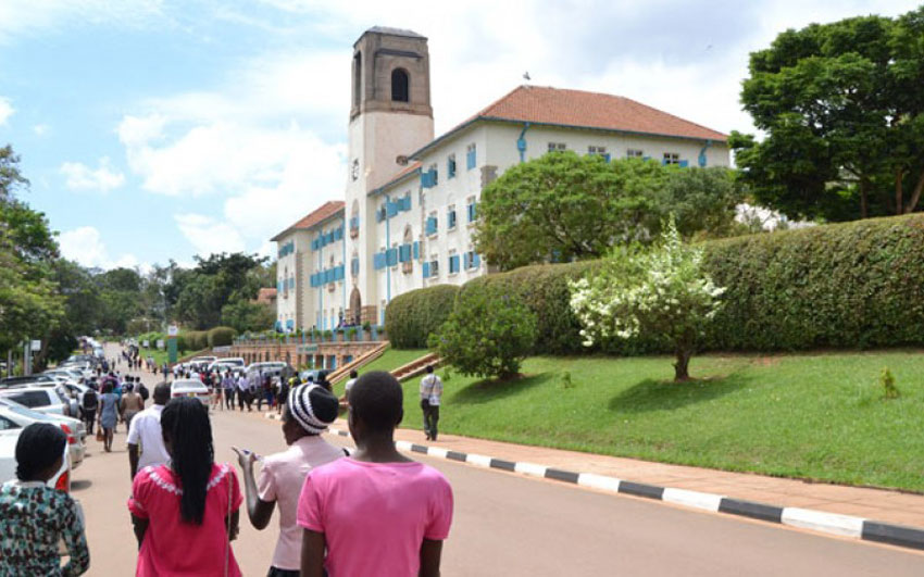 MDG : The Senate Building at Makerere University, Kampala, Uganda